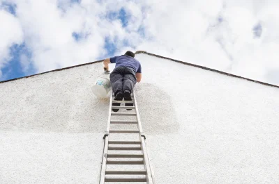 Peinture extérieure à la Chapelle-d'Angillon — façades et ravalement